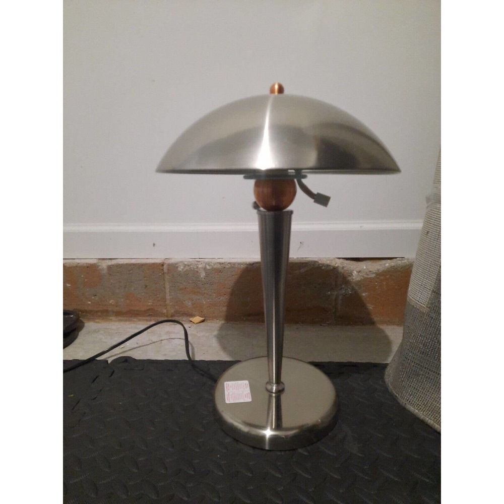 Vintage 80s 90s Memphis Design Post Style Table Office Desk Lamp Light Metal